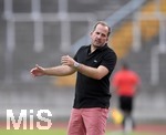 14.07.2018, Fussball 1. Bundesliga 2018/2019, Testspiel, FC Augsburg - Wrzburger Kickers, im Rosenaustadion Augsburg. Trainer Manuel Baum (FC Augsburg) unzufrieden.