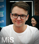 21.07.2018, XXL Tuberday im Skyline Park Bad Wrishofen, Allgu. YouTuber Max Oberber lchelt in die Kamera.