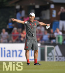 02.08.2018, Fussball 1. Bundesliga 2018/2019, FC Bayern Mnchen im Trainingslager in Rottach Egern am Tegernsee. Trainer Niko Kovac (FC Bayern Mnchen) gestikuliert.