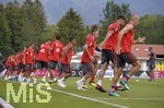02.08.2018, Fussball 1. Bundesliga 2018/2019, FC Bayern Mnchen im Trainingslager in Rottach Egern am Tegernsee. re: Arjen Robben (FC Bayern Mnchen).