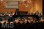 01.10.2018, Klassik-Konzertreihe in Bad Wrishofen im Allgu, Festival der Nationen 2018, Konzert im Kursaal mit den Pianistinnen Khatia (li) und Gvantsa Buniatishvili (Georgien).