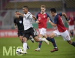 12.10.2018,  Fussball U21 EM-Qualifikationsspiel, Deutschland - Norwegen, im AUDI-Sportpark in Ingolstadt. li: Benjamin Henrichs (Deutschland).


