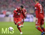 03.11.2018, Fussball 1. Bundesliga 2018/2019, 10. Spieltag,  FC Bayern Mnchen - Freiburg, in der Allianz-Arena Mnchen. James Rodriguez (FC Bayern Mnchen) am Ball.

 
