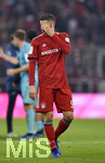 03.11.2018, Fussball 1. Bundesliga 2018/2019, 10. Spieltag,  FC Bayern Mnchen - Freiburg, in der Allianz-Arena Mnchen. Robert Lewandowski (FC Bayern Mnchen) ist unzufrieden.

 
