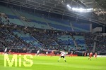 16.10.2018, Fussball, Nationalteams, Freundschaftsspiel, Deutschland - Russland, in der Red Bull Arena Leipzig. Viele Pltze bleiben leer im Stadion.
