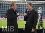 16.10.2018, Fussball, Nationalteams, Freundschaftsspiel, Deutschland - Russland, in der Red Bull Arena Leipzig. RTL Moderator Jens Lehmann (re, Deutschland).
