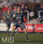 16.11.2018, Fussball 3. Bundesliga 2018/2019, Testspiel, TSV 1860 Mnchen - FC Ingolstadt, im Sportpark Heimstetten. Marcel Gaus (Ingolstadt) am Ball.
