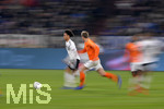 19.11.2018, Fussball, UEFA Nations League, Gruppe 1, Spieltag 6, Deutschland - Niederlande, in der Veltins-Arena auf Schalke in Gelsenkirchen, Leroy Sane (Deutschland) in Aktion.


