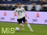 19.11.2018, Fussball, UEFA Nations League, Gruppe 1, Spieltag 6, Deutschland - Niederlande, in der Veltins-Arena auf Schalke in Gelsenkirchen, Timo Werner (Deutschland).


