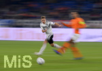 19.11.2018, Fussball, UEFA Nations League, Gruppe 1, Spieltag 6, Deutschland - Niederlande, in der Veltins-Arena auf Schalke in Gelsenkirchen, Joshua Kimmich (Deutschland).

