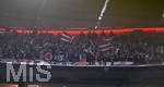 24.11.2018, Fussball 1. Bundesliga 2018/2019, 12. Spieltag,  FC Bayern Mnchen - Fortuna Dsseldorf, in der Allianz-Arena Mnchen.  Fanblock der Dsseldorfer.

 
