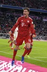 27.01.2019, Fussball 1. Bundesliga 2018/2019, 19. Spieltag, FC Bayern Mnchen - VfB Stuttgart, in der Allianz-Arena Mnchen. Torjubel Leon Goretzka (FC Bayern Mnchen) zum 3:1.

 
