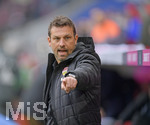 27.01.2019, Fussball 1. Bundesliga 2018/2019, 19. Spieltag, FC Bayern Mnchen - VfB Stuttgart, in der Allianz-Arena Mnchen. Trainer Markus Weinzierl (Stuttgart).

 
