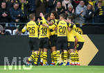 09.02.2019, Fussball 1. Bundesliga 2018/2019, 21. Spieltag, Borussia Dortmund - TSG 1899 Hoffenheim, im Signal-Iduna-Park Dortmund. Jubel Dortmund zum Tor zum 2:0


