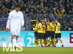 09.02.2019, Fussball 1. Bundesliga 2018/2019, 21. Spieltag, Borussia Dortmund - TSG 1899 Hoffenheim, im Signal-Iduna-Park Dortmund. Jubel Dortmund zum Tor zum 3:0



