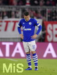 09.02.2019, Fussball 1. Bundesliga 2018/2019, 21. Spieltag, FC Bayern Mnchen - FC Schalke 04, in der Allianz-Arena Mnchen. Yevhen Konoplianka (Schalke) frustriert.

 

