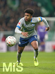 08.03.2019, Fussball 1. Bundesliga 2018/2019, 25. Spieltag, Werder Bremen - FC Schalke 04, im Weserstadion Bremen. Weston McKennie (Schalke)



