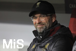 13.03.2019, Fussball UEFA Champions-League 2018/2019, Achtelfinale Rckspiel, FC Bayern Mnchen - FC Liverpool, in der Allianz-Arena Mnchen, Trainer Jrgen Klopp (FC Liverpool) auf der Bank.
 
