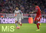 13.03.2019, Fussball UEFA Champions-League 2018/2019, Achtelfinale Rckspiel, FC Bayern Mnchen - FC Liverpool, in der Allianz-Arena Mnchen,  Mohamed Salah (FC Liverpool) am Ball.


