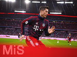 17.03.2019, Fussball 1. Bundesliga 2018/2019, 26. Spieltag, FC Bayern Mnchen - 1.FSV Mainz 05, in der Allianz-Arena Mnchen. Robert Lewandowski (FC Bayern Mnchen) beim Aufwrmen.

 
