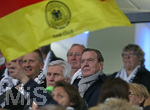 20.03.2019, Fussball, Lnderspiel, Deutschland - Serbien, in der Volkswagen Arena Wolfsburg. Gerhard Schrder


