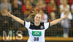 23.03.2019, Handball Frauen, Lnderspiel, Deutschland - Niederlande, in der EWE Arena Oldenburg. Jenny Behrend (Deutschland) jubelt