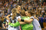23.03.2019, Handball Frauen, Lnderspiel, Deutschland - Niederlande, in der EWE Arena Oldenburg. Schlussjubel Deutschland