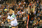 23.03.2019, Handball Frauen, Lnderspiel, Deutschland - Niederlande, in der EWE Arena Oldenburg. (L-R) Alicia Stolle (Deutschland) gegen Laura van der Heijden (Niederlande)