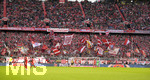 06.04.2019, Fussball 1. Bundesliga 2018/2019, 28. Spieltag, FC Bayern Mnchen - Borussia Dortmund, in der Allianz-Arena Mnchen. Sdtribne mit den Bayern-Ultras.

 
