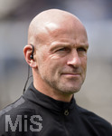 13.04.2019, Fussball 3. Bundesliga 2018/2019, 33. Spieltag, TSV 1860 Mnchen - Preuen Mnster, im Grnwalder Stadion Mnchen.   Trainer Marco Antwerpen (Preuen Mnster) 

 
