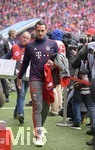 04.05.2019, Fussball 1. Bundesliga 2018/2019, 32. Spieltag, FC Bayern Mnchen - Hannoiver 96, in der Allianz Arena Mnchen. Ersatzspieler Mats Hummels (Bayern Mnchen).

 
