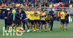 11.05.2019, Fussball 1. Bundesliga 2018/2019, 33. Spieltag, Borussia Dortmund - Fortuna Dsseldorf, im Signal-Idunapark-Stadion Dortmund. Die Dortmunder applaudieren ihren Fans nach dem Spiel.

 
