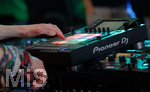 02.04.2019, Musikmesse und Prolight and Sound an der Messe Frankfurt. DJ-Pulte und Launchpads von Pioneer DJ.