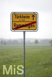 03.05.2019, Trkheim-Rammingen Ortsschild,  
 
