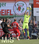 09.07.2019, Fussball 1.Bundesliga 2019/2020, Testspiel, FC Augsburg - FC Gundelfingen, im Stadion Jettingen-Scheppach. re: Torwart Andreas Luthe (FC Augsburg) hat den Ball sicher.