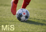 09.07.2019, Fussball 1.Bundesliga 2019/2020, Testspiel, FC Augsburg - FC Gundelfingen, im Stadion Jettingen-Scheppach. Derbystar Ball 