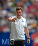 20.07.2019, Fussball Saison 2019/2020, Testspiel, Hamburger SV - RSC Anderlecht, im Volksparkstadion Hamburg. Trainer Dieter Hecking (Hamburg)


