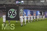 26.07.2019, Fussball 2.Bundesliga 2019/2020, 1.Spieltag, VfB Stuttgart - Hannover 96, in der Mercedes-Benz-Arena Stuttgart, Erffnungschoreografie, mit Wrfeln der Teams des 2.Liga.


