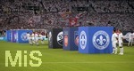 26.07.2019, Fussball 2.Bundesliga 2019/2020, 1.Spieltag, VfB Stuttgart - Hannover 96, in der Mercedes-Benz-Arena Stuttgart, Erffnungschoreografie, mit Wrfeln der Teams des 2.Liga.



