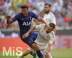 30.07.2019, Fussball Saison 2019/2020, AUDI-Cup 2019 in Mnchen, Real Madrid - Tottenham Hotspur, in der Allianz-Arena Mnchen, (L-R) Dele Alli (Tottenham Hotspur) gegen Dani Carvajal (Real Madrid) 