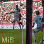 31.08.2019, Fussball 1. Bundesliga 2019/2020, 3.Spieltag, FC Bayern Mnchen - 1.FSV Mainz 05, in der Allianzarena Mnchen. Ivan Perisic  (FC Bayern Mnchen) trifft hier zum 3:1


