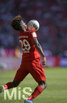 31.08.2019, Fussball 1. Bundesliga 2019/2020, 3.Spieltag, FC Bayern Mnchen - 1.FSV Mainz 05, in der Allianzarena Mnchen.  Kingsley Coman (Bayern Mnchen) nimmt den Ball an.

