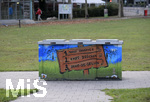 06.09.2019, Hamburg, Stdteansichten, Eine Grillstation fr Jedermann im Stadtpark auf der Michelwiese. Grill-Drauf-Los Grillstation