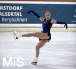 26.09.2019, Eiskunstlauf, 51. Nebelhorn-Trophy in Oberstdorf im Allgu, im Eissportzentrum Oberstdorf. Frauen Kurzprogramm,  Tanja Odermatt (Schweiz).