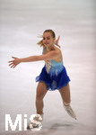 26.09.2019, Eiskunstlauf, 51. Nebelhorn-Trophy in Oberstdorf im Allgu, im Eissportzentrum Oberstdorf. Frauen Kurzprogramm,  Taylor Morris (Israel).