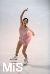 26.09.2019, Eiskunstlauf, 51. Nebelhorn-Trophy in Oberstdorf im Allgu, im Eissportzentrum Oberstdorf. Frauen Kurzprogramm,  Dabin Choi (Korea).