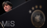 08.10.2019, Fussball, Lnderspiel, Pressekonferenz der deutschen Nationalmannschaft im Deutschen Fuballmuseum Dortmund. Bundestrainer Joachim Lw (Deutschland)


