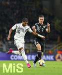 09.10.2019, Fussball, Lnderspiel, Deutschland - Argentinien, im Signal Iduna Park Dortmund. (L-R) Serge Gnabry (Deutschland) gegen Juan Foyth (Argentinien)


