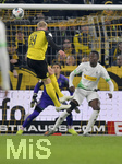 30.10.2019, Fussball DFB-Pokal 2019/2020, 2.Runde, Borussia Dortmund - Borussia Mnchengladbach, im Signal-Iduna-Park-Stadion Dortmund, Julian Brandt (Dortmund) trifft hier zum 2:1.