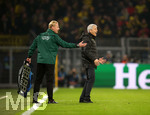 05.11.2019, Fussball UEFA Champions League 2019/2020, Gruppenphase, 4.Spieltag, Borussia Dortmund - Inter Mailand, im Signal-Iduna-Park Dortmund.  re: Trainer Lucien Favre (Dortmund) regt sich auf.


